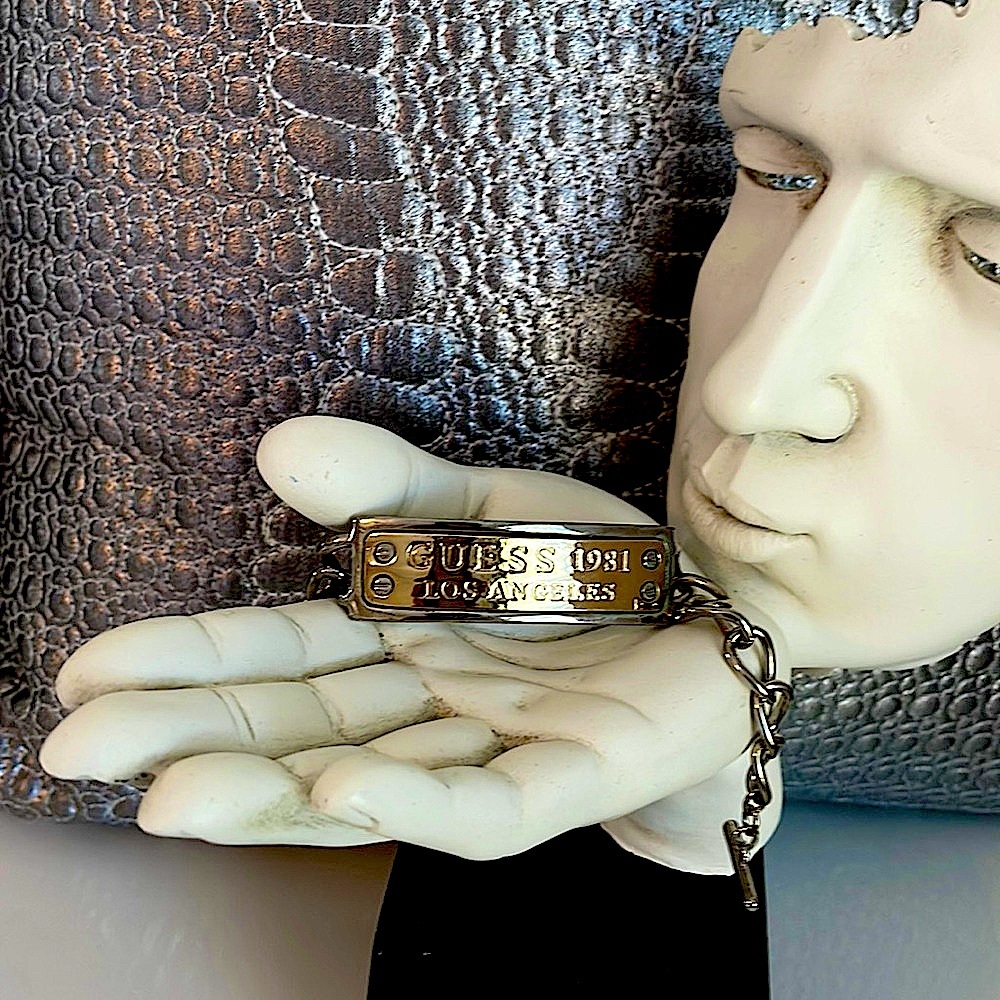 🌈 GUESS BRACELET-ANTIQUE FORGOT I HAD PUT AWAY IT AWAY! WILLING TO SELL! ☀️
